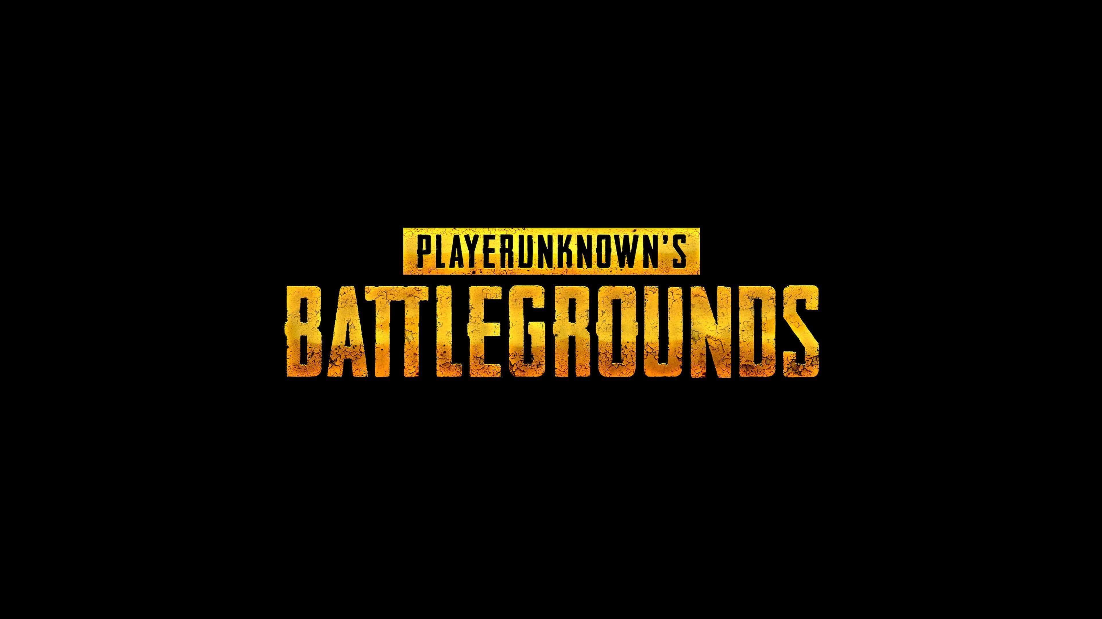 3840x2160 PUBG Player Unknown Battlegrounds Logo UHD 4K Wallpaper, Desktop