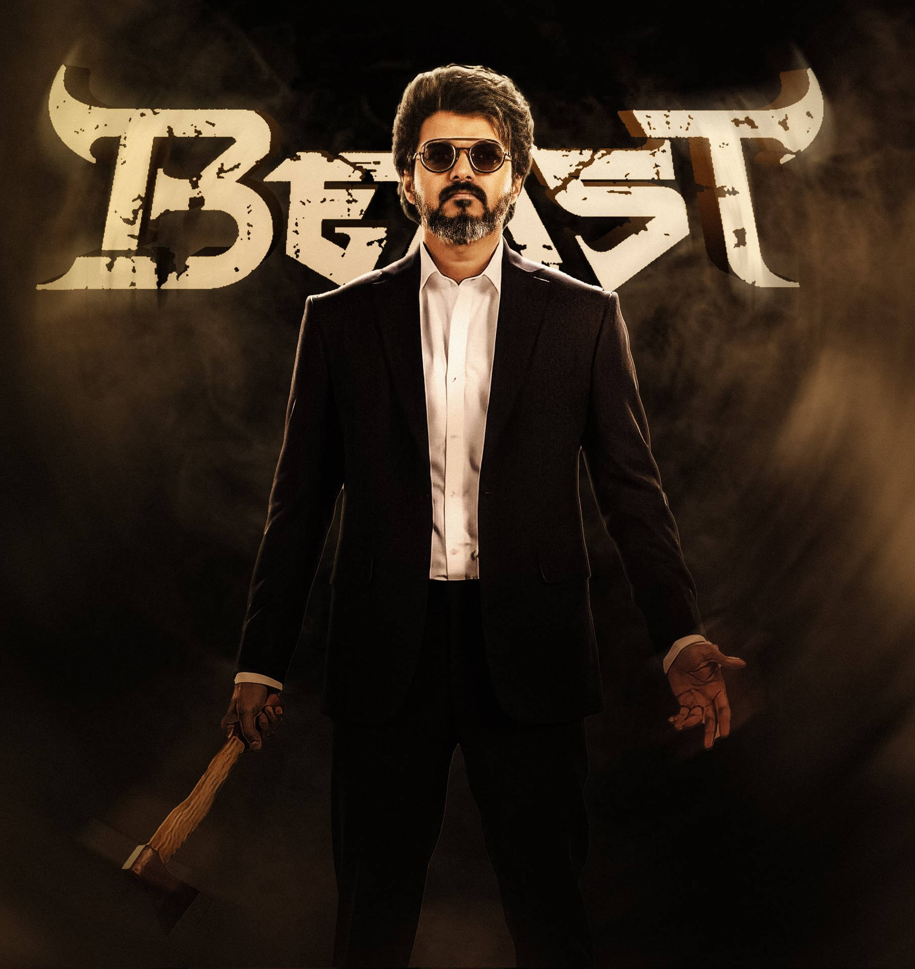 1820x1920 Beast Vijay Wallpaper, Phone