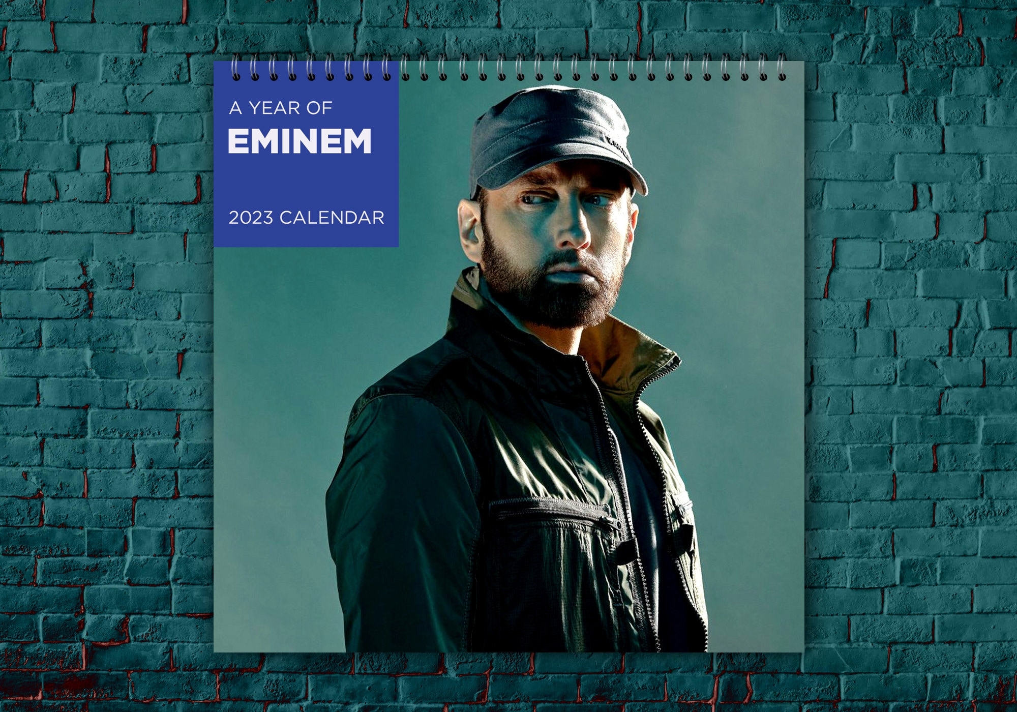 2000x1400 Eminem Calendar 2023 Celebrity Calendar Eminem 2023 Wall, Desktop