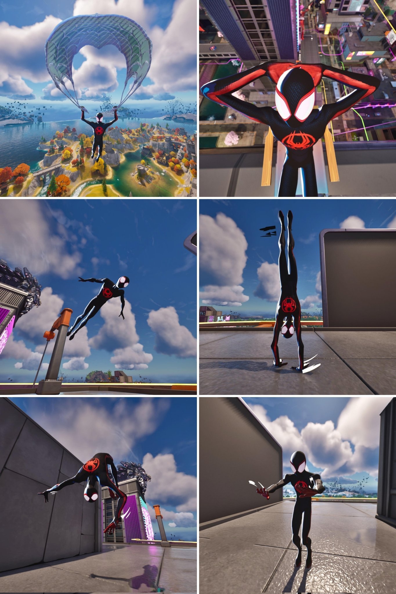 1370x2050 Spider Man Miles Morales Fortnite Wallpaper, Phone