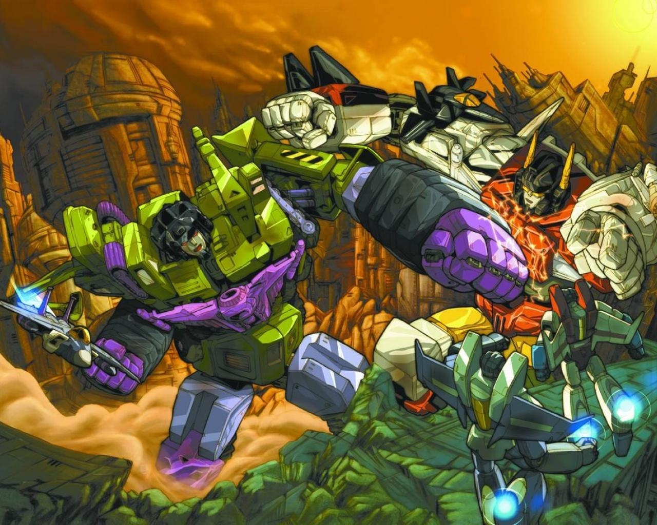 1280x1030 Transformer Cartoon Wallpaper, Desktop