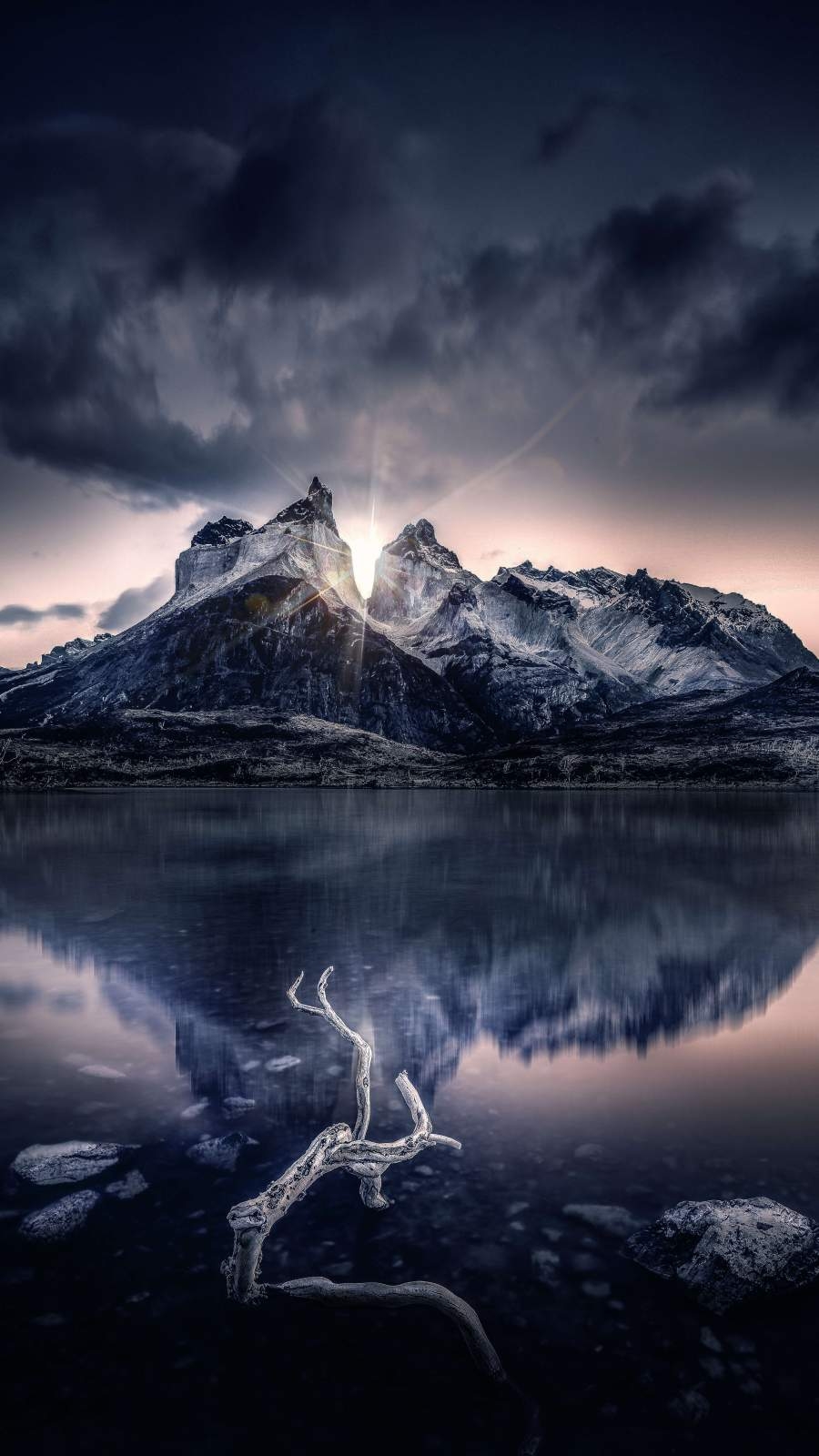 900x1600 Snow Mountain Reflection IPhone Wallpaper Wallpaper, iPhone Wallpaper, Phone