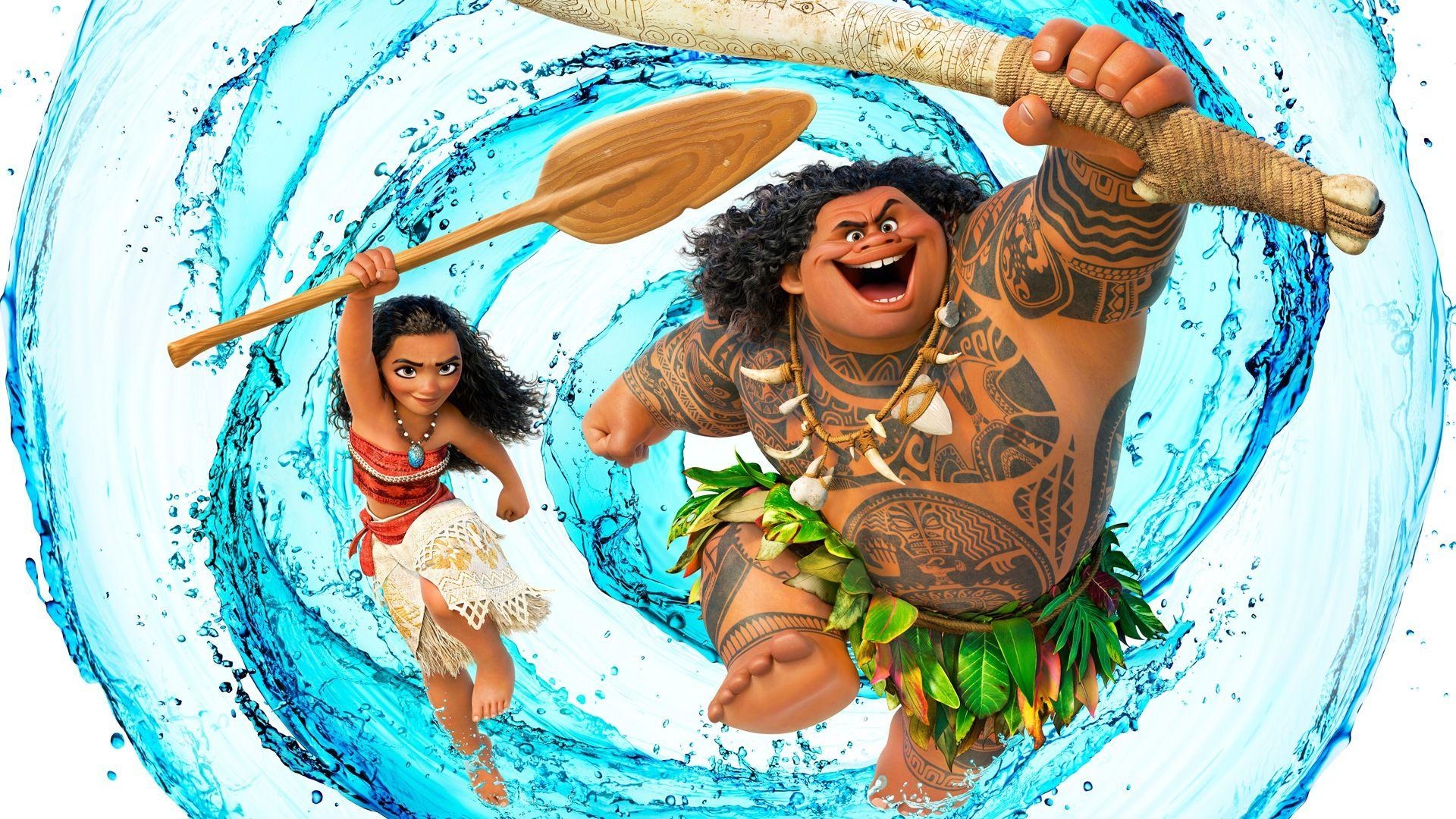 1920x1080 Moana and Maui Disney Movie Wallpaper, Desktop