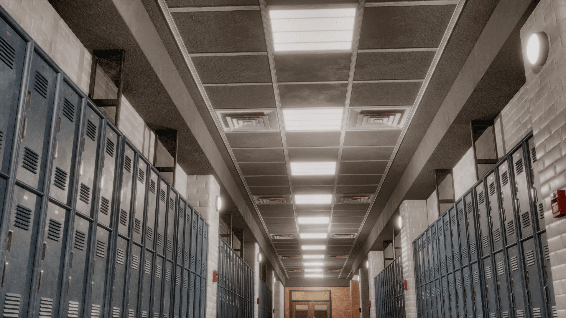 1920x1080 HIGH SCHOOL HALLWAY, Desktop