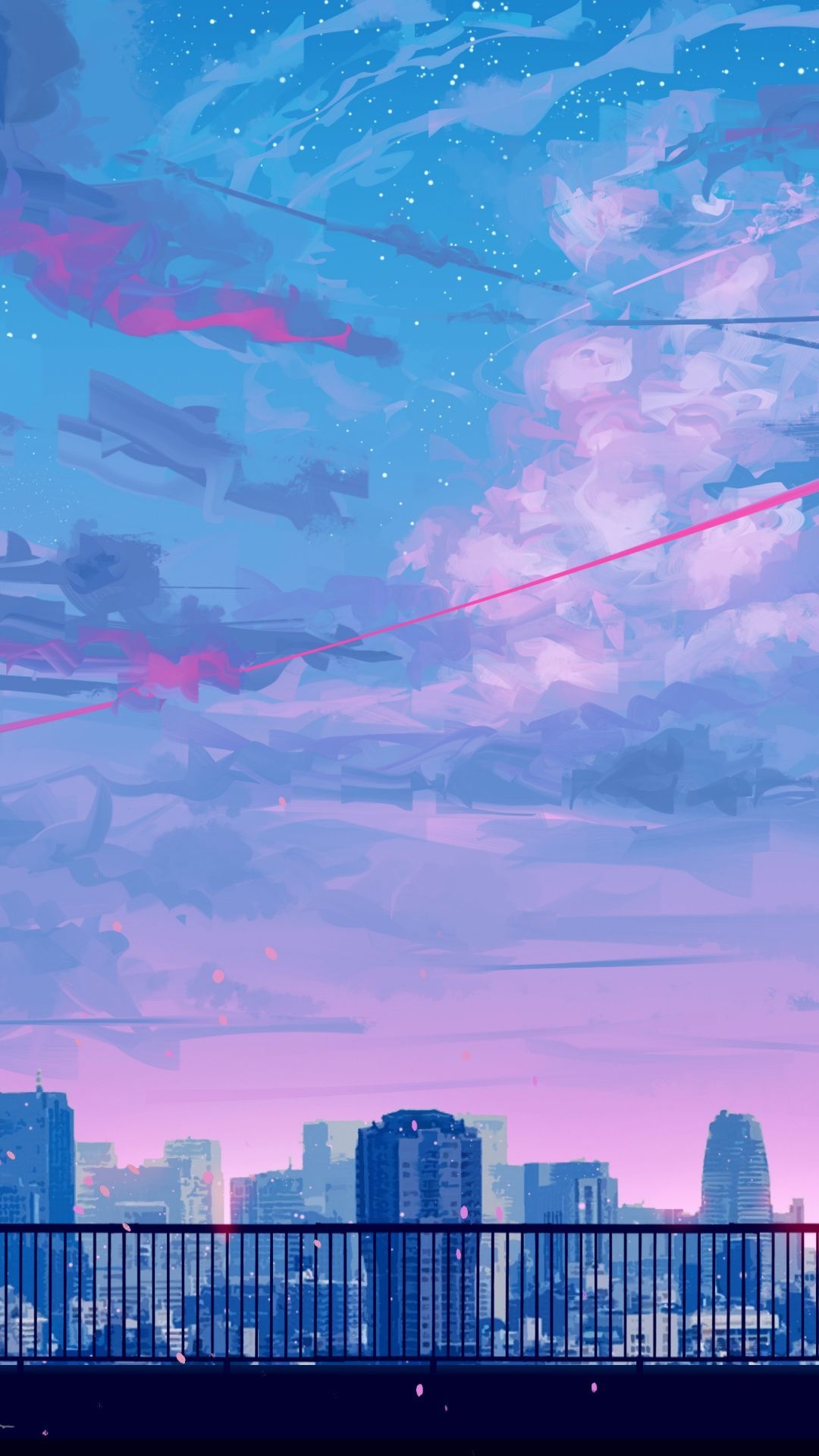 1080x1920 Aesthetic Anime Phone Wallpaper, Phone