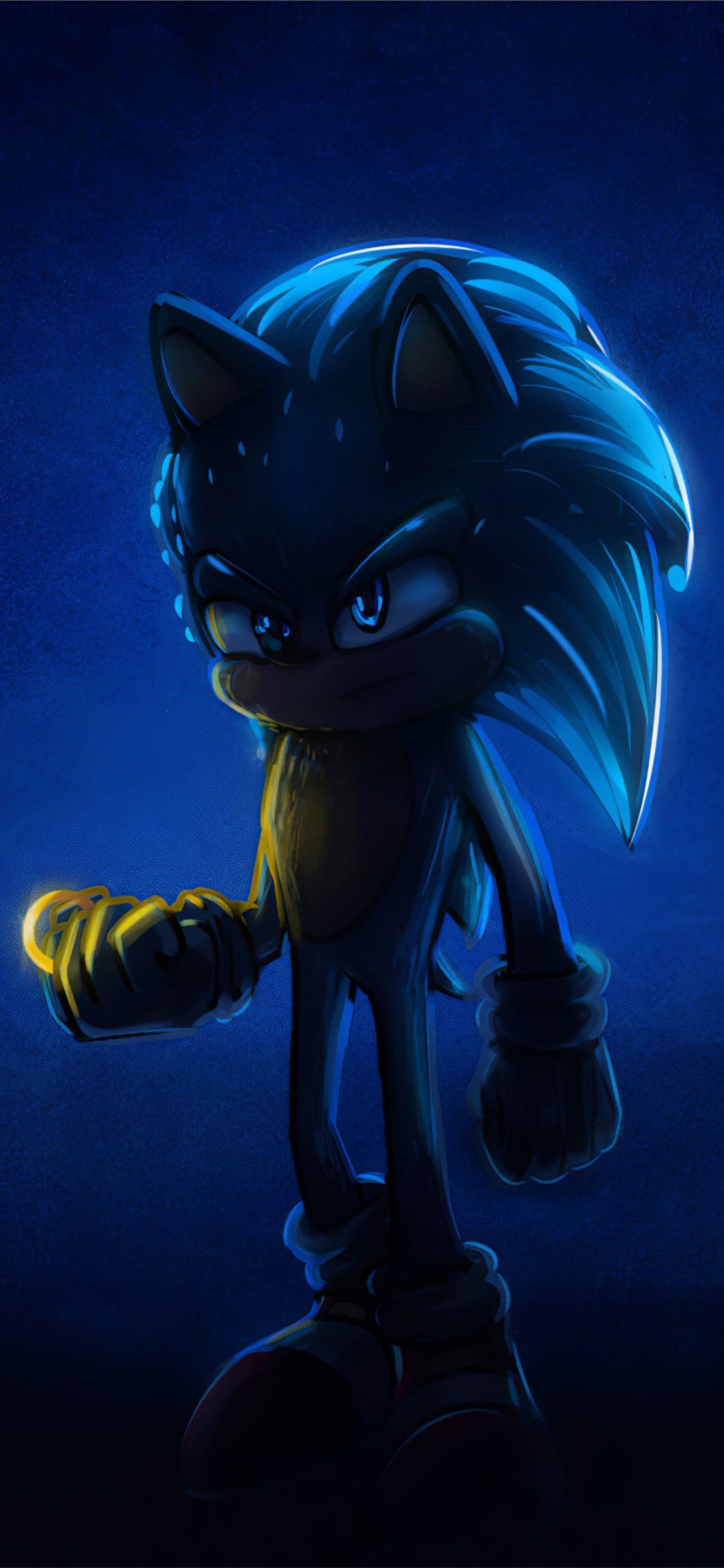 1130x2440 Sonic Wallpaper, Phone