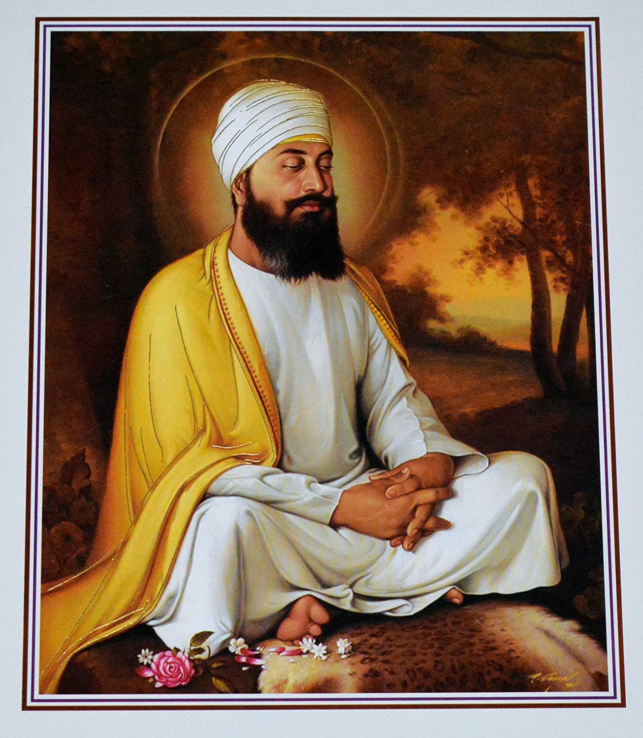 1310x1500 Guru Tegh Bahadur Ji Poster: Amazon.co.uk: Kitchen & Home, Phone