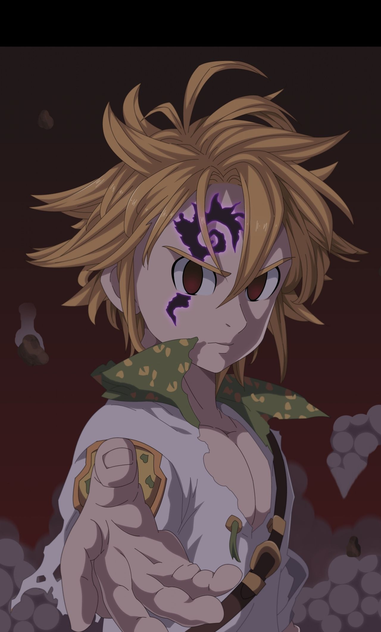 1280x2120 Download Meliodas, artwork, angry wallpaper, 1280x iPhone 6 Plus, Phone