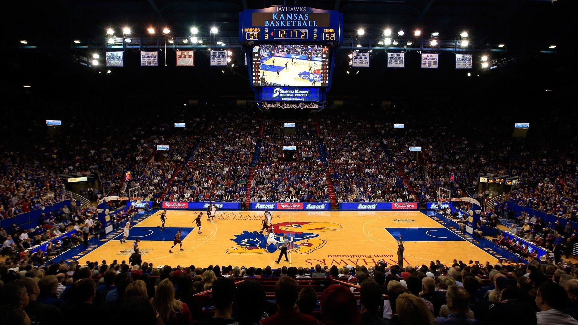 1920x1080 New Ku Basketball Desktop Wallpaper. Ku basketball, Basketball, Basketball background, Desktop