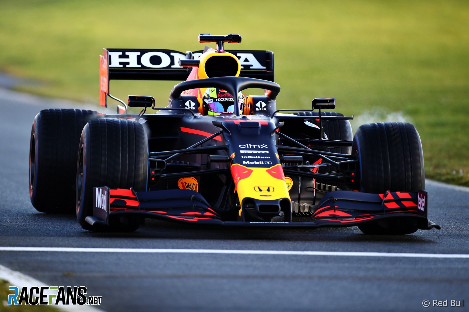 1920x1280 Picture: Perez makes track debut for Red Bull at Silverstone · RaceFans, Desktop