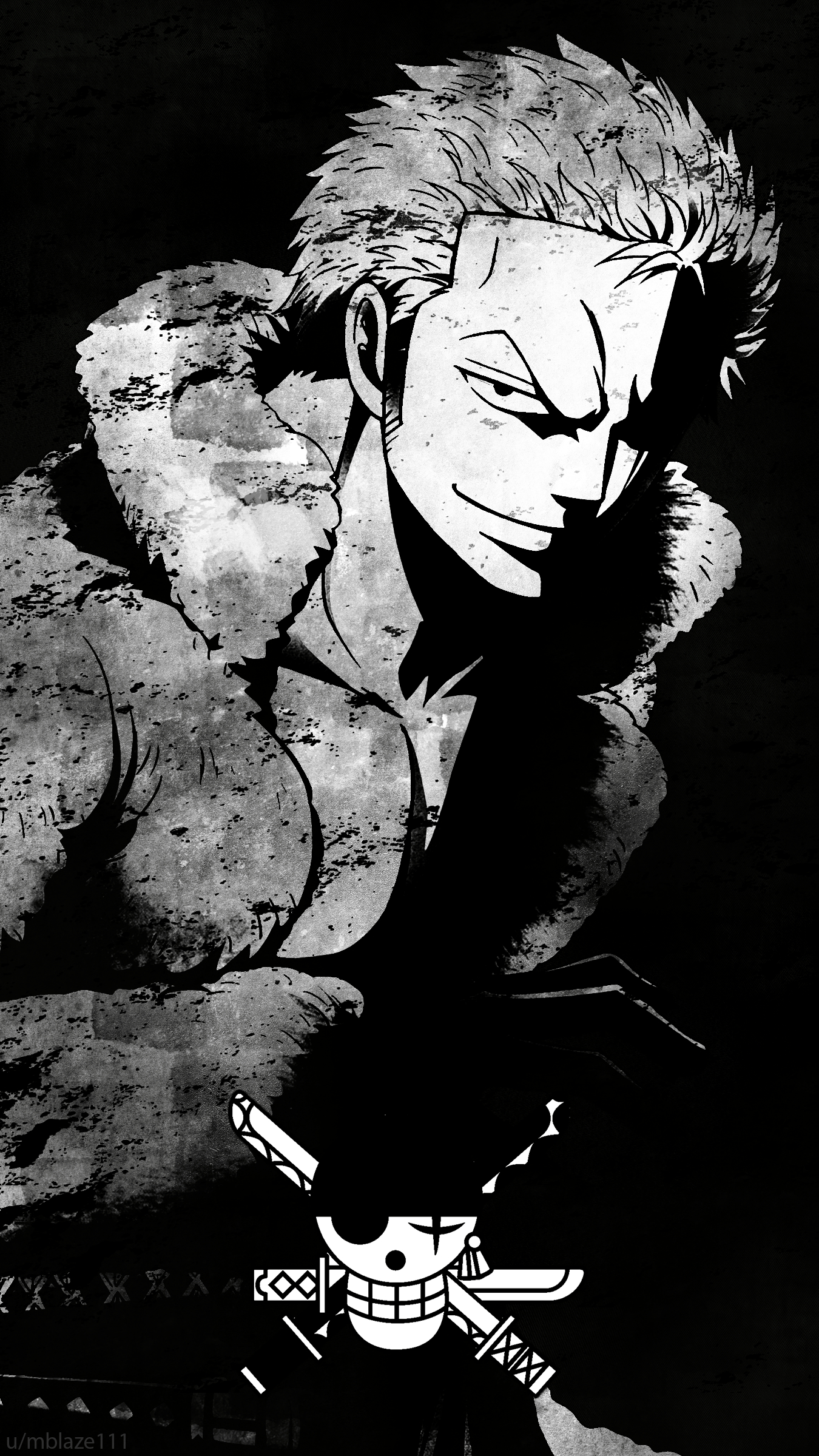 1350x2400 Roronoa Zoro Wallpaper Phone, Phone