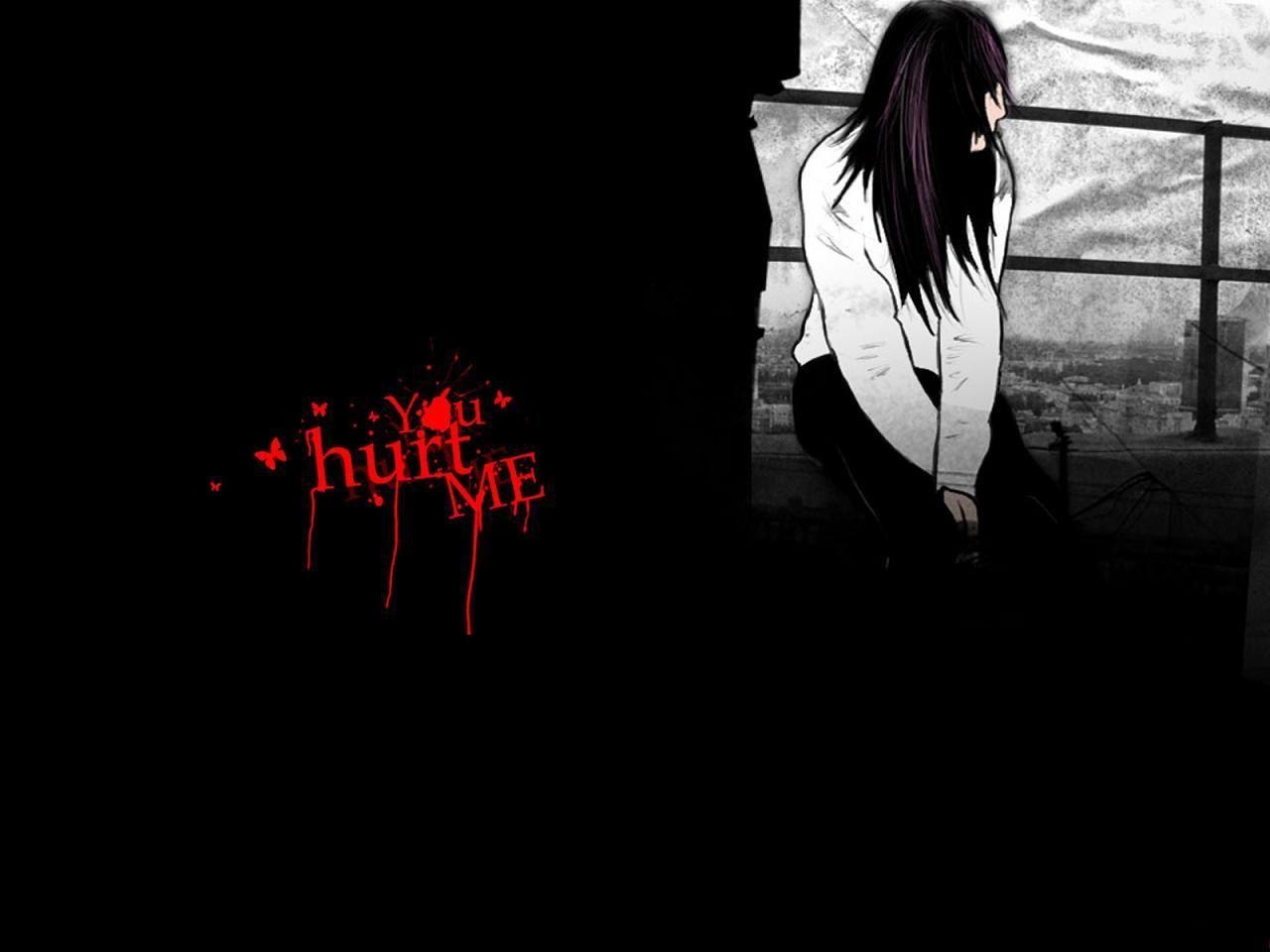 1280x960 Sad Emo Girl Dark Wallpaper, Desktop