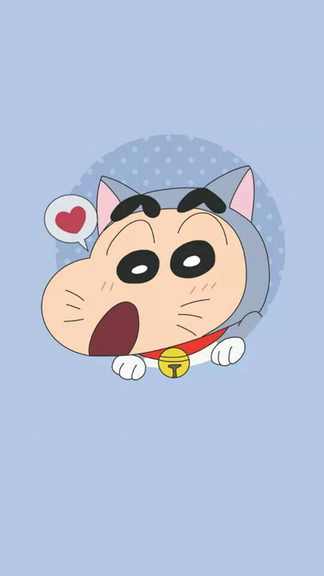 1080x1920 Cat Shinchan Aesthetic Wallpaper, Phone