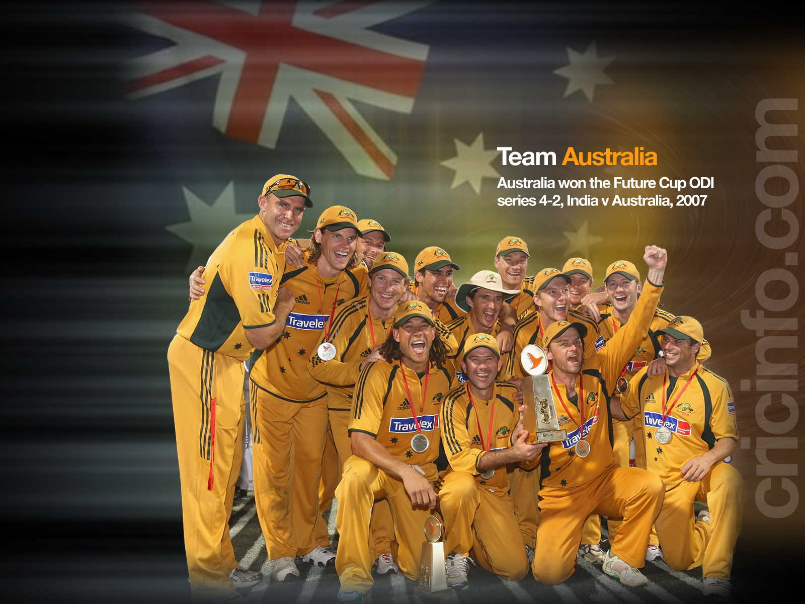 1600x1200 Team Australia with the Future Cup. Cricket Wallpaper, Desktop