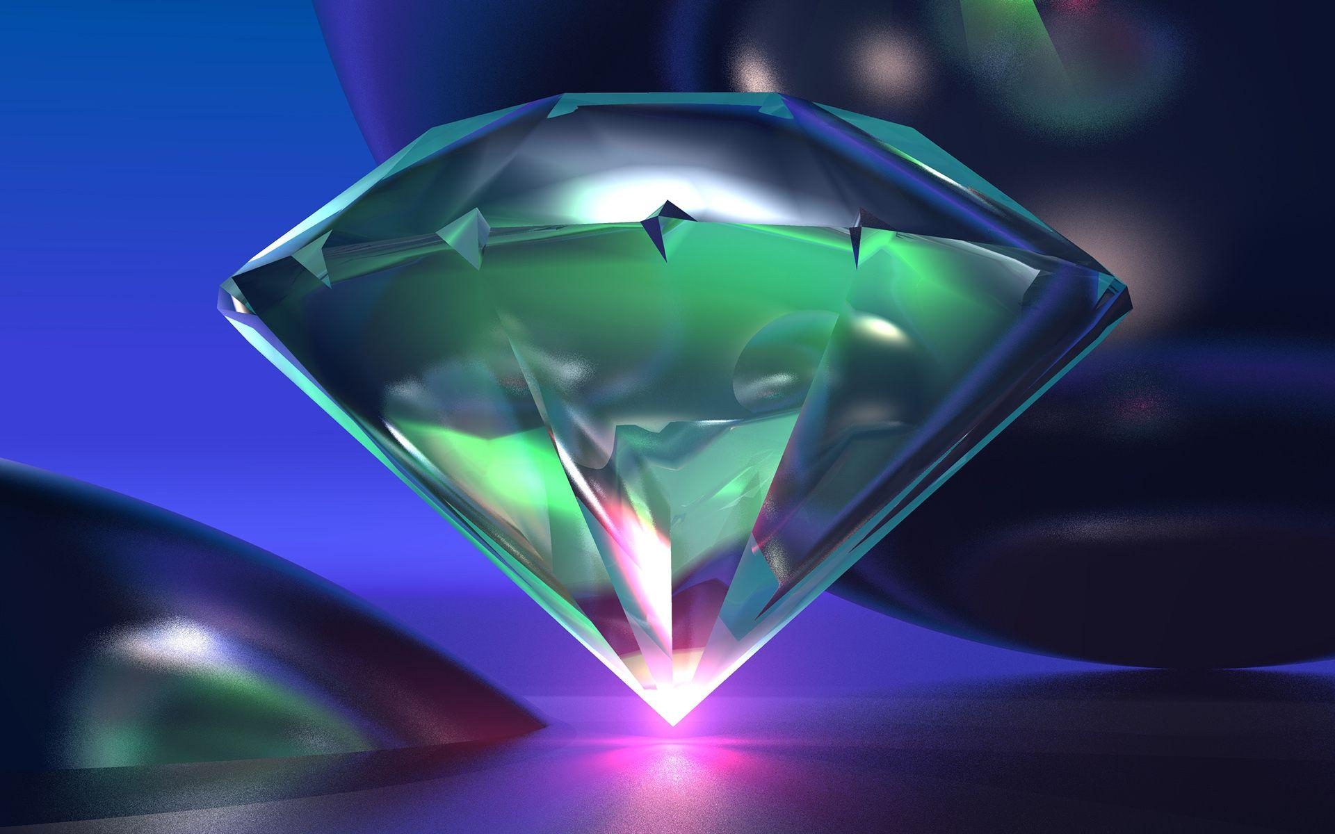 1920x1200 3D Diamond Wallpaper, Desktop