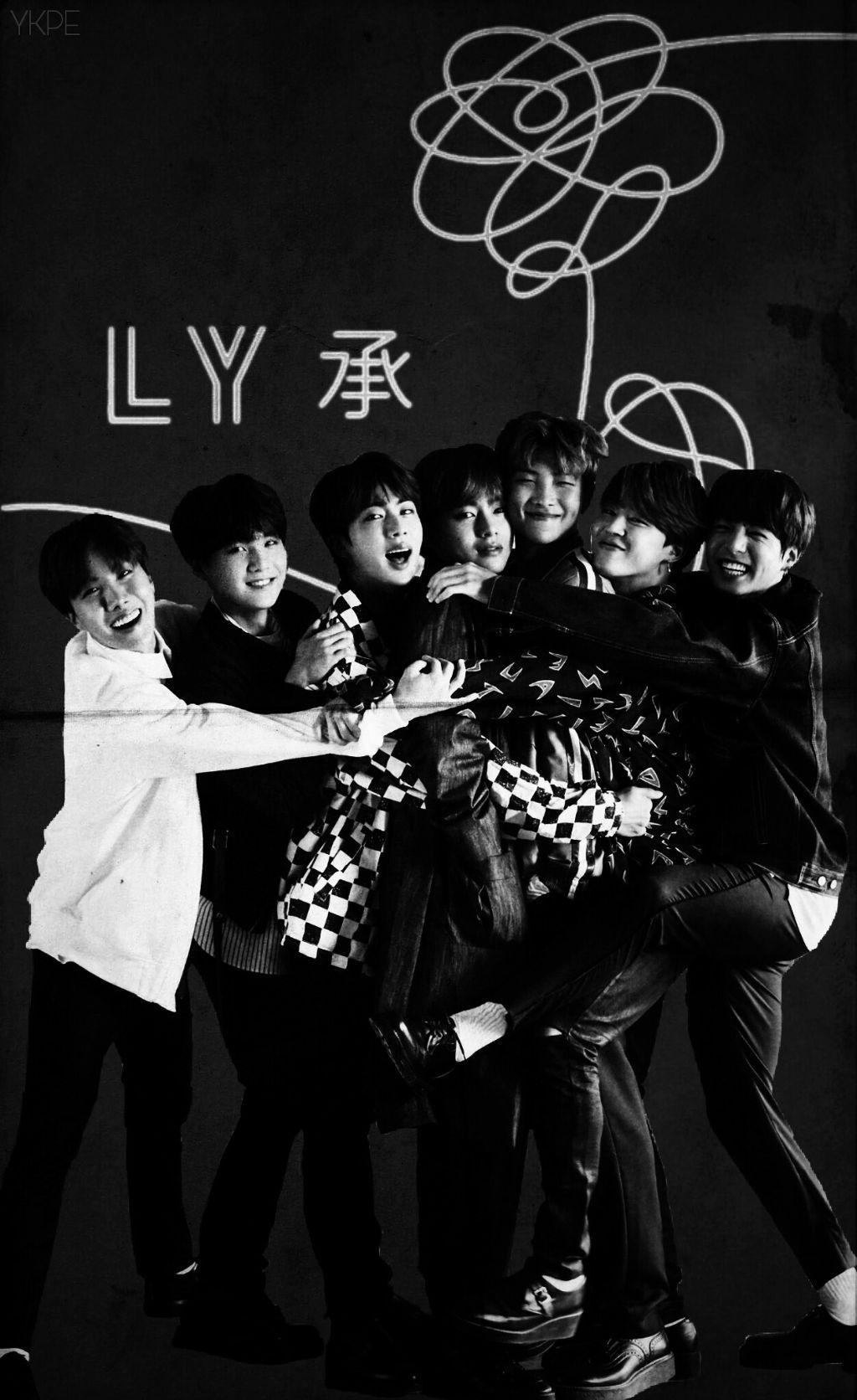 1030x1680 BTS Black and White Wallpaper Free BTS Black, Phone