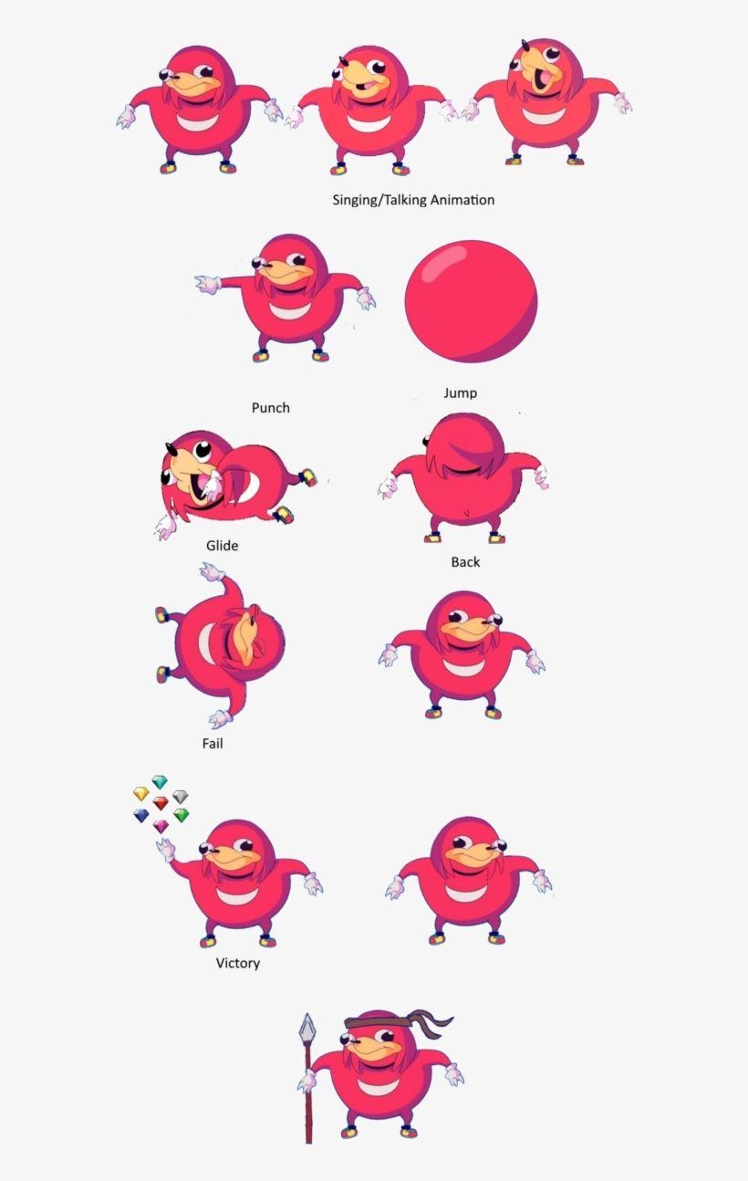 820x1300 Knuckles Sings Ugandan Knuckles Sprite Sheet By Sanik123alt Dbzmkpk, Phone