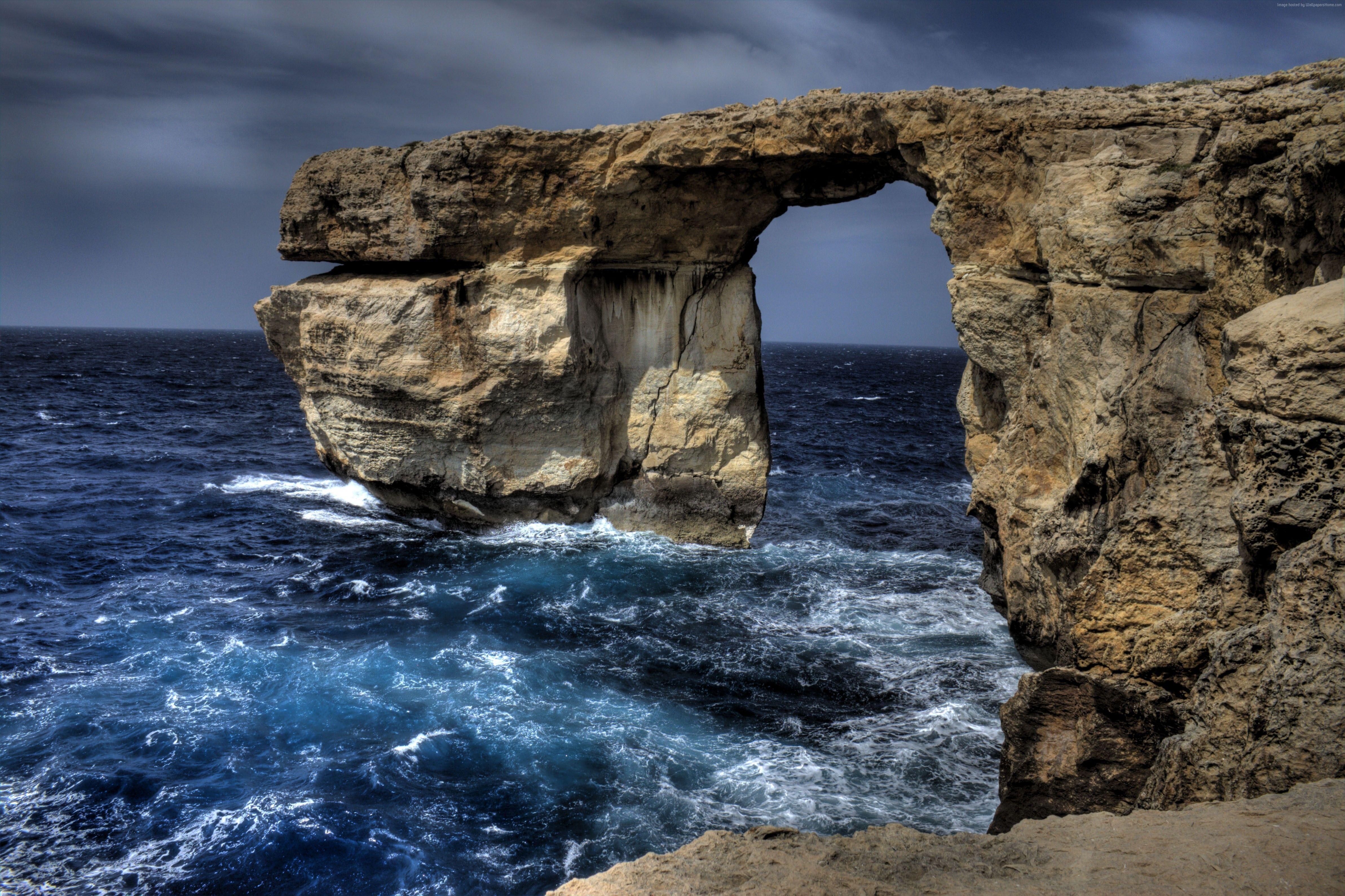 4770x3180 Wallpaper Malta, 5k, 4k wallpaper, Sea, ocean, rocks, Nature, Desktop