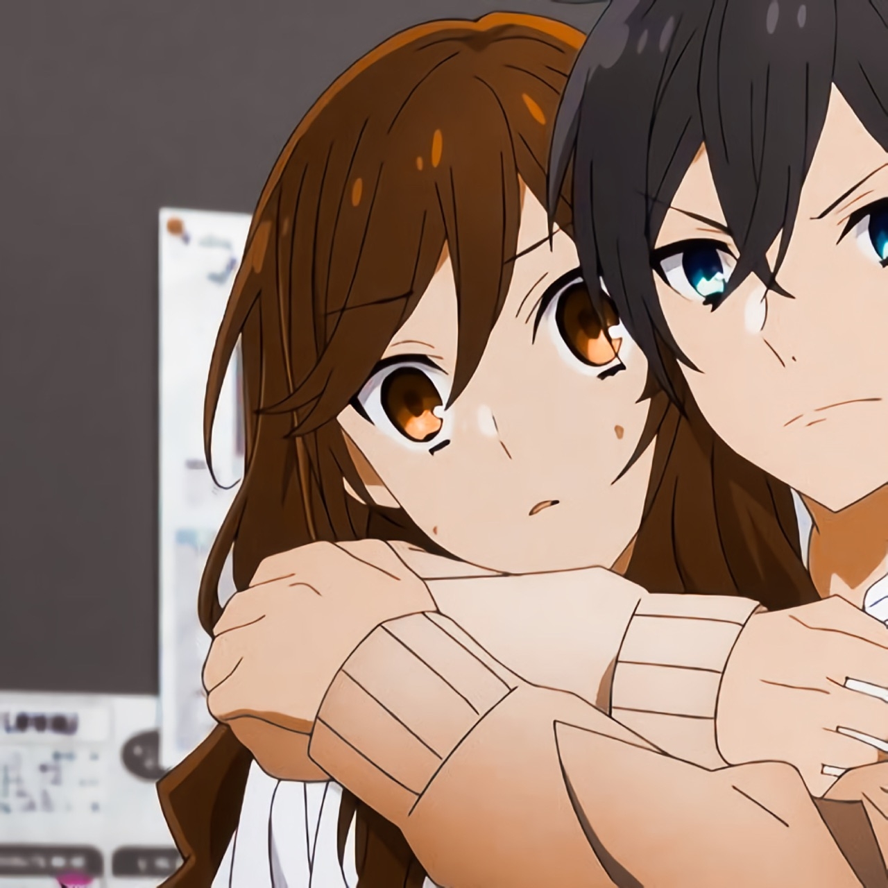 1280x1280 image about Couple pfp. See more about couple, anime and matching, Phone