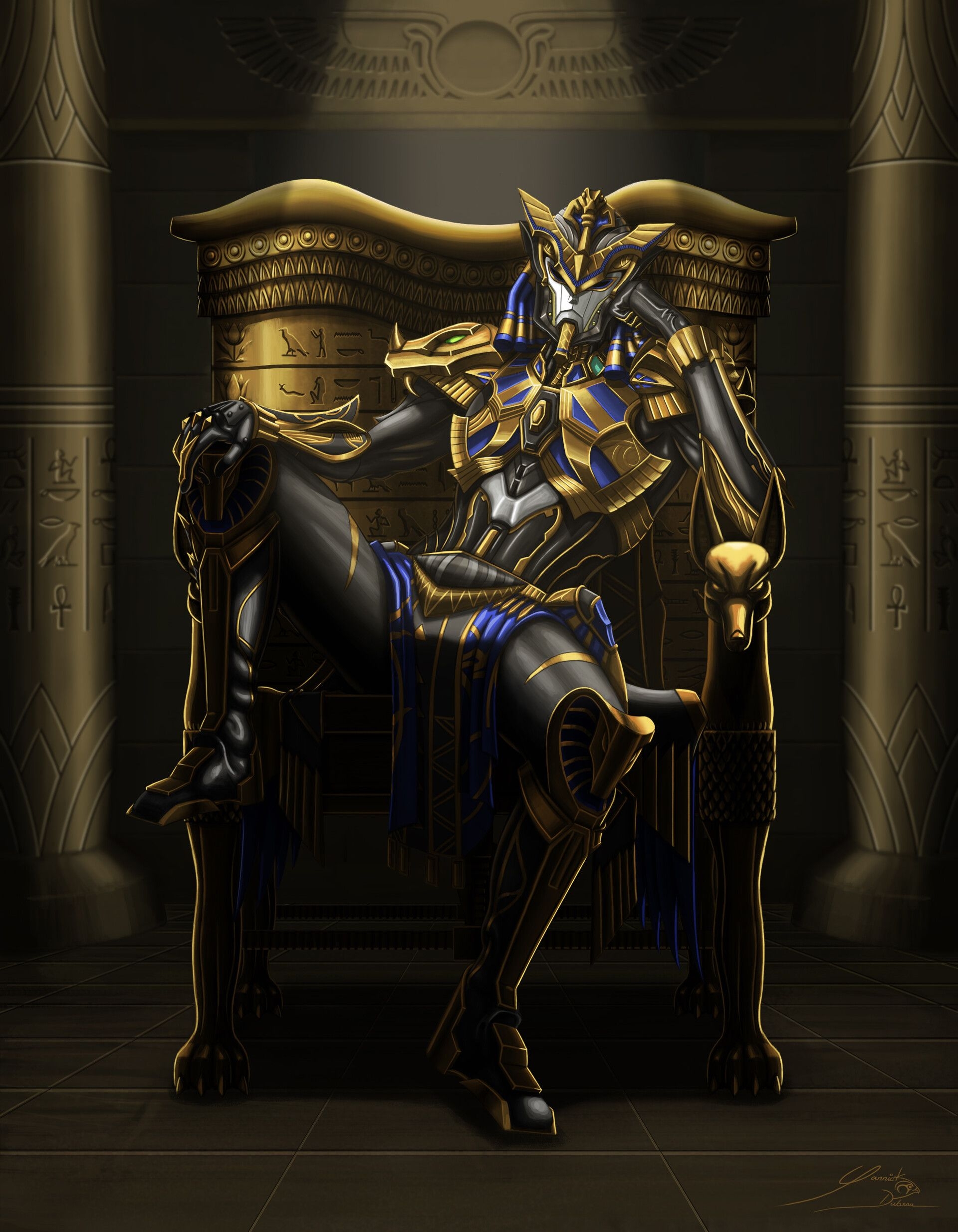 1920x2470 Yannick Dubeau Pharaoh X Suit Challenge, Phone