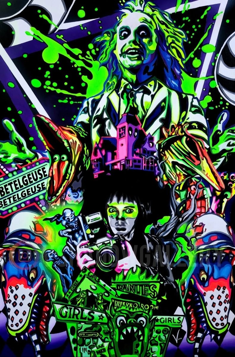 790x1200 Beetlejuice- Poster PRINT, Phone