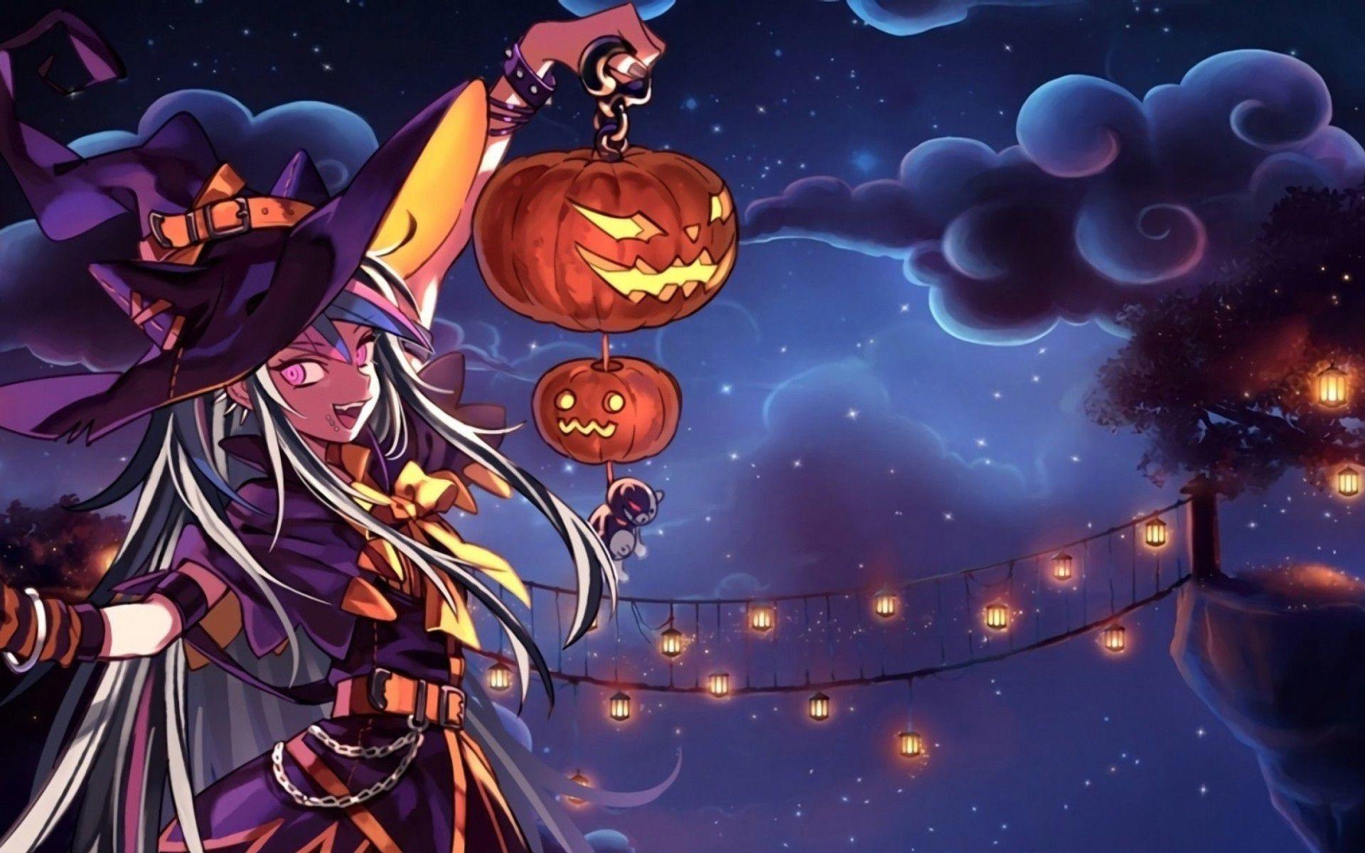 1920x1200 Cute Halloween Anime Wallpaper Free Cute Halloween, Desktop