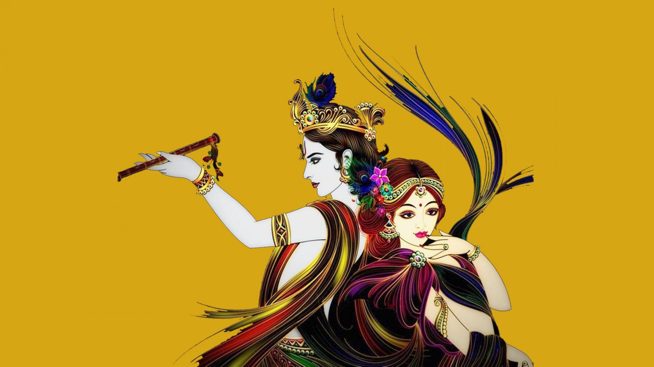 2160x1220 Ultra HD Krishna 4K Wallpaper, Desktop