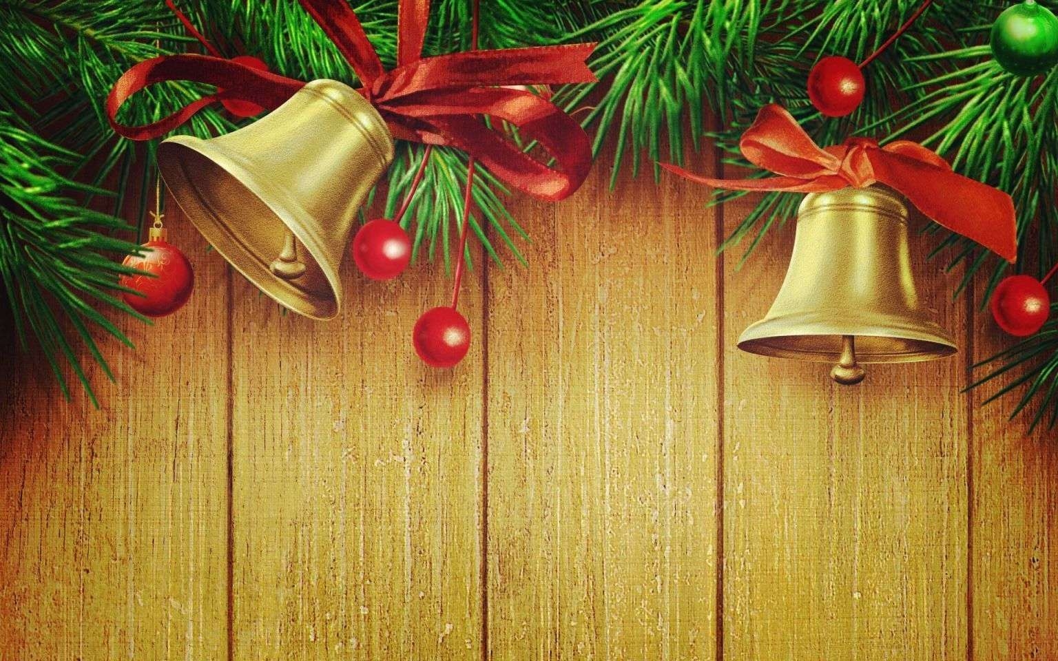 1540x960 Christmas Bell Wallpaper Free Christmas Bell Background, Desktop