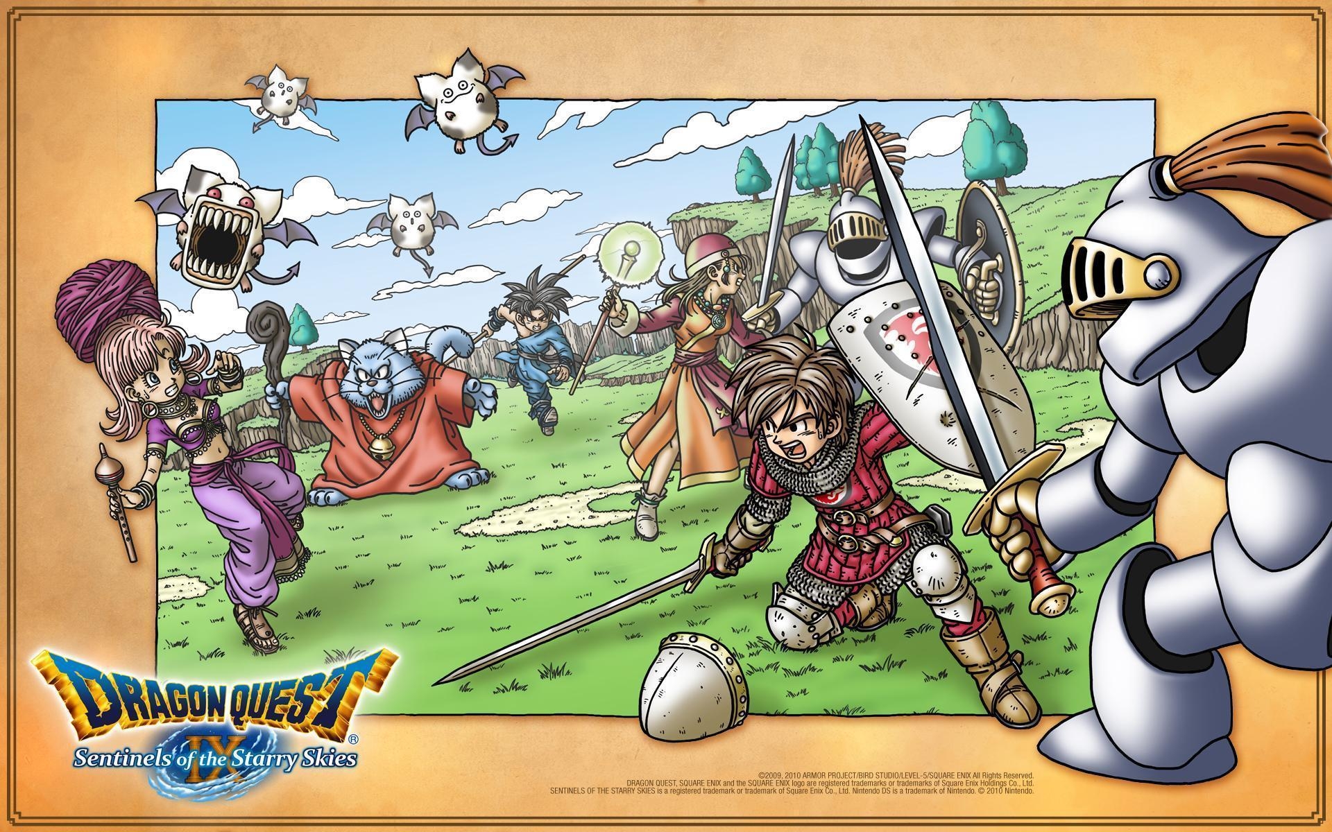 1920x1200 Dragon's Den > Dragon Quest IX DS > Wallpaper, Desktop