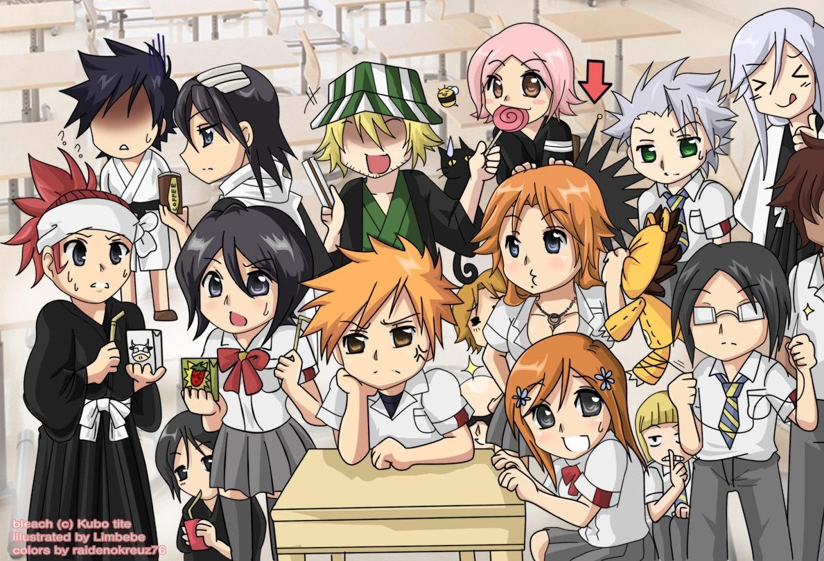 1190x810 Anime Wallpaper: Chibi Bleach Character, Desktop