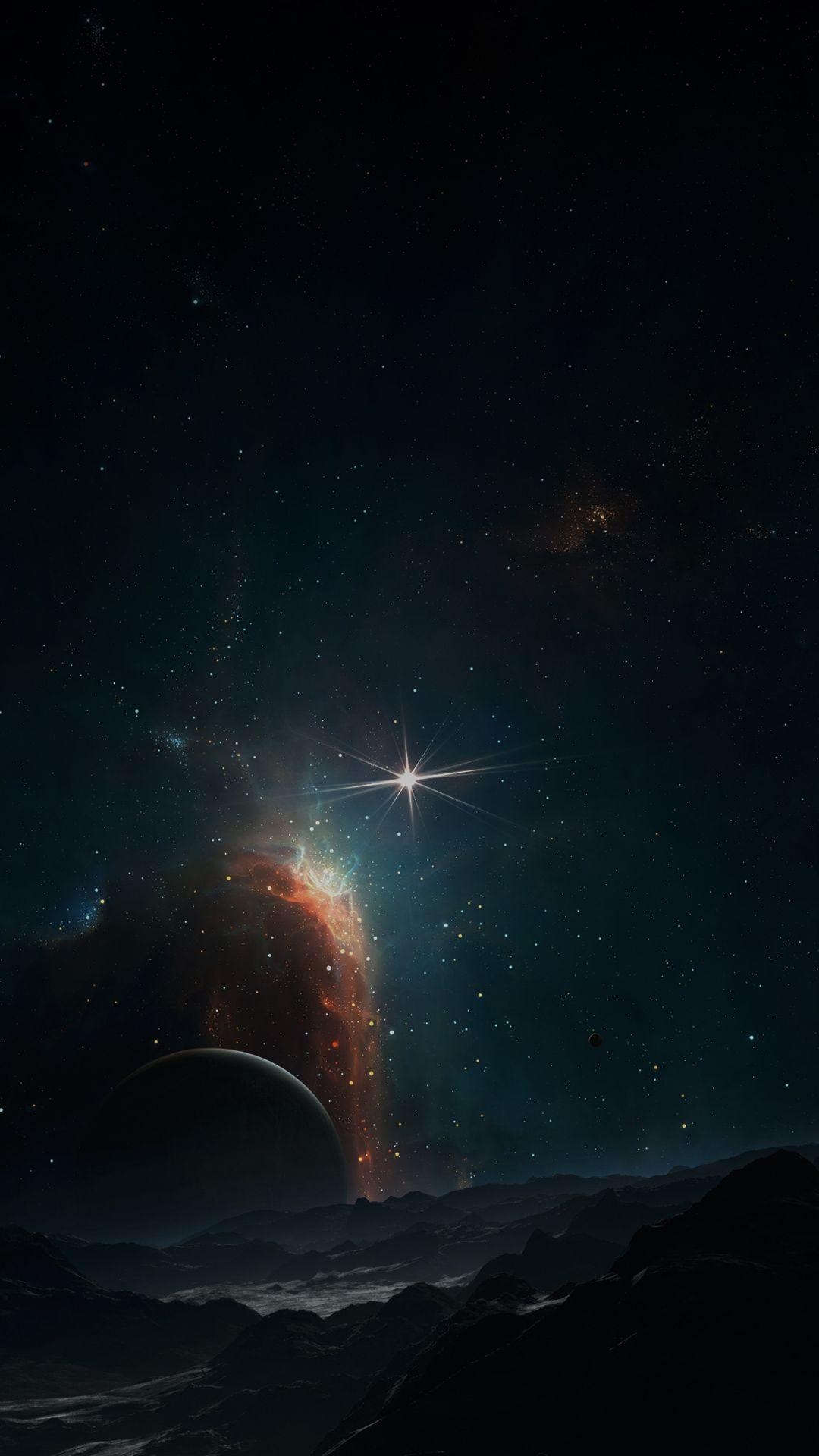 1080x1920 Galaxy 4k Resolution Amoled Wallpaper, Phone