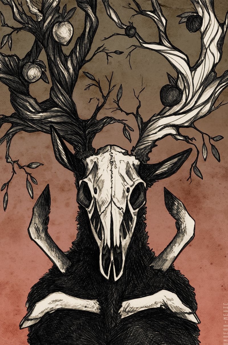 800x1210 Deer Thing By Undead Medic, Phone