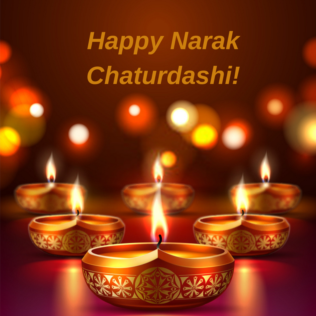 1080x1080 Happy Narak Chaturdashi HD image, photo, wallpaper for whatsapp, Phone