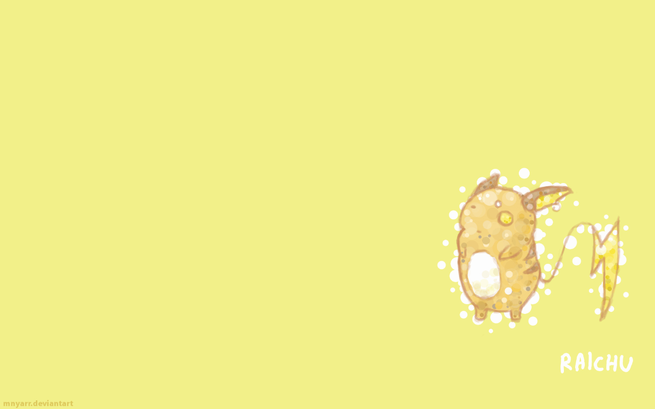 1280x800 Raichu Wallpaper, Desktop