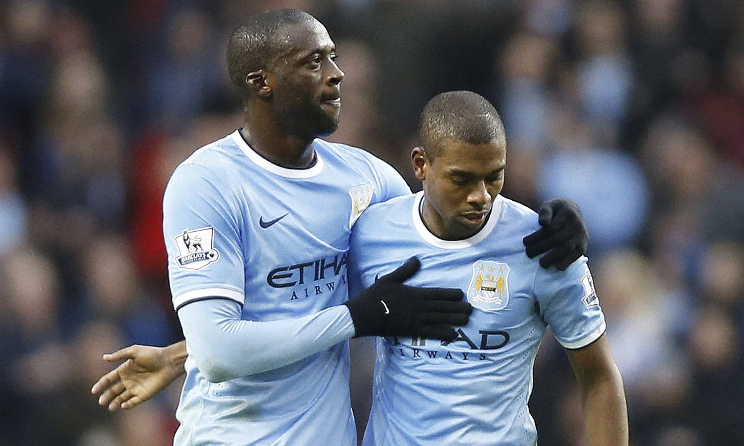 2560x1540 Fernandinho and Yaya Toure Wallpaper HD Wallpaper, Desktop