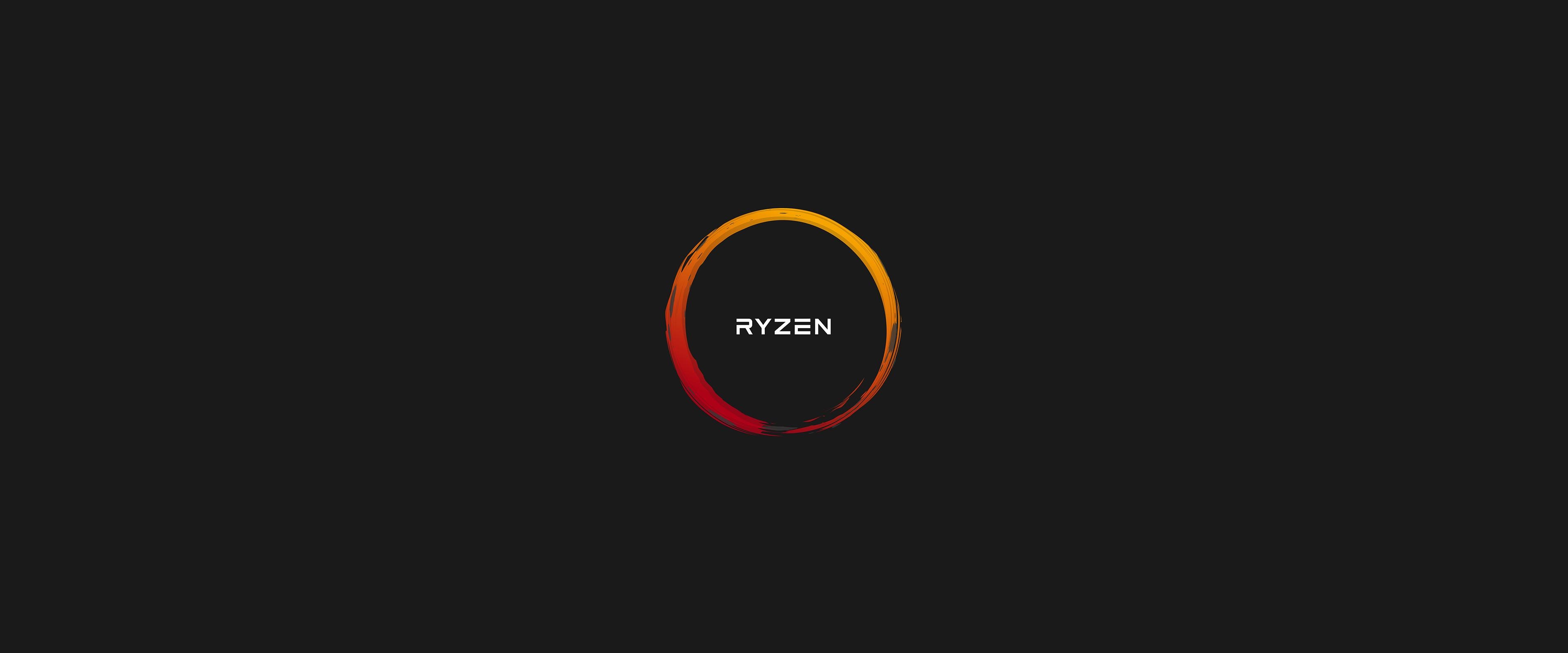 3840x1600 Simple Gray ryzen wallpaper [], Dual Screen