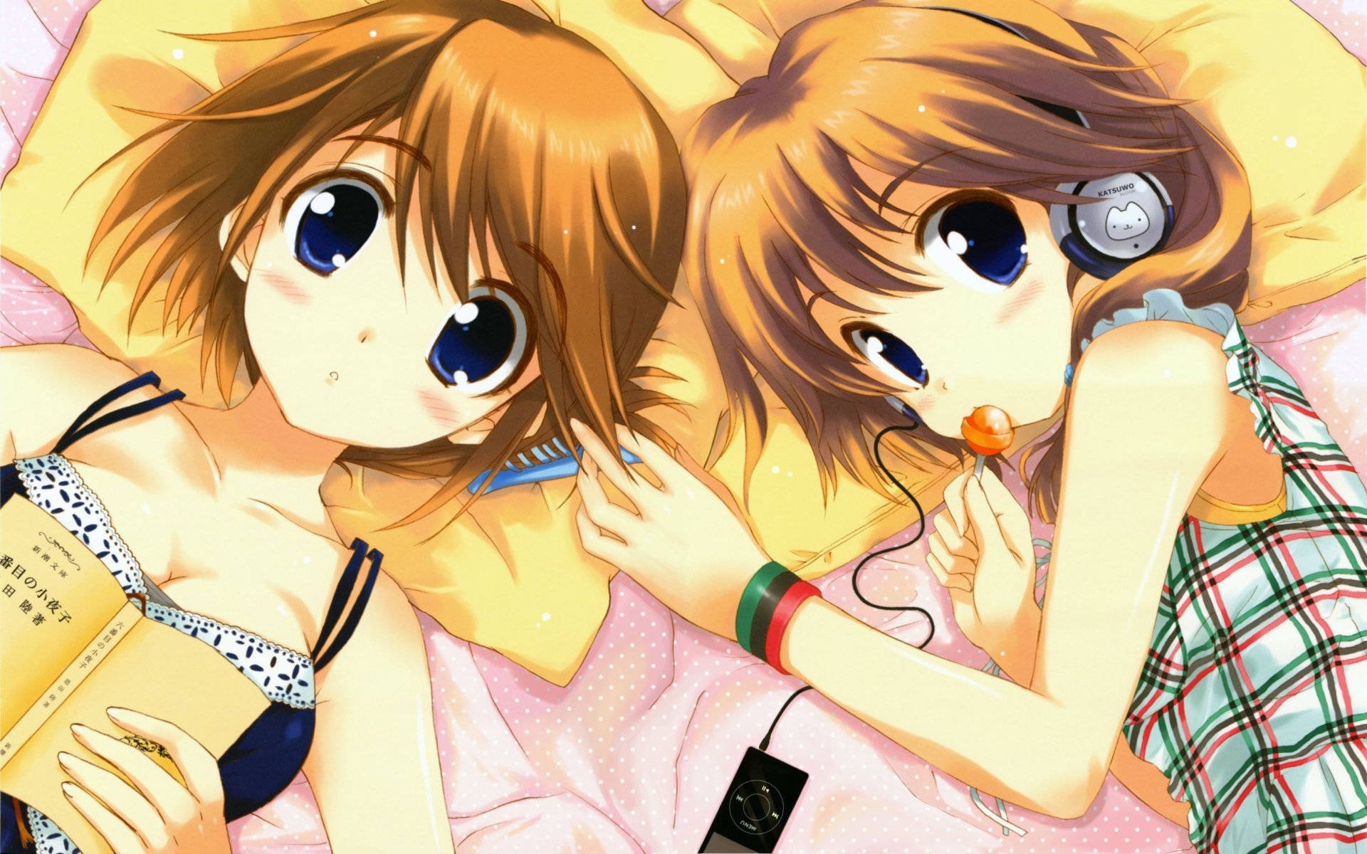 1920x1200 Download Cute Anime Best Friend, Desktop