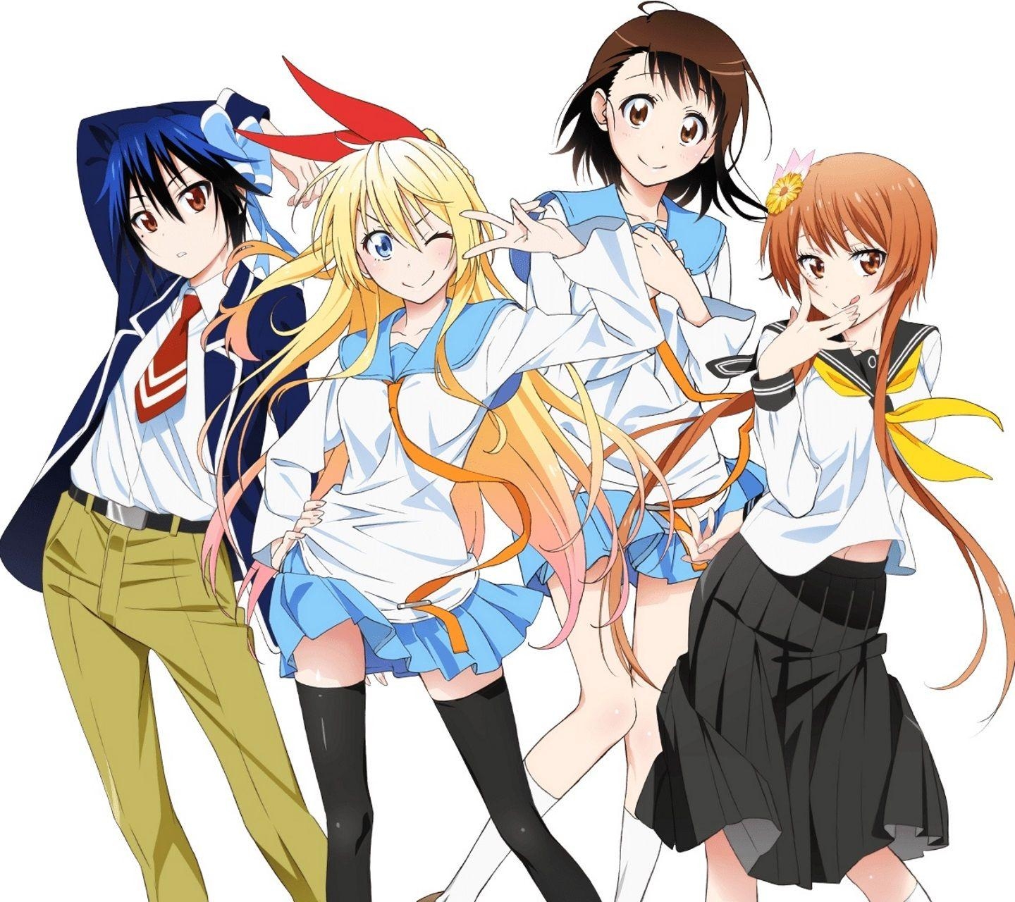 1440x1280 Nisekoi: False Love mobile phone wallpaper, Desktop