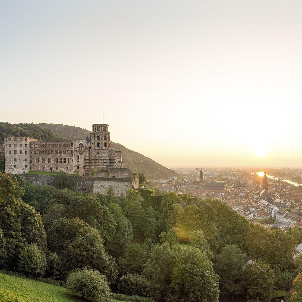 1030x1030 InterfaceLIFT Wallpaper: Heidelberg Sunset, Phone