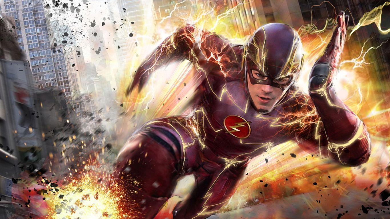 1370x770 The Flash Wallpaper HD, Desktop