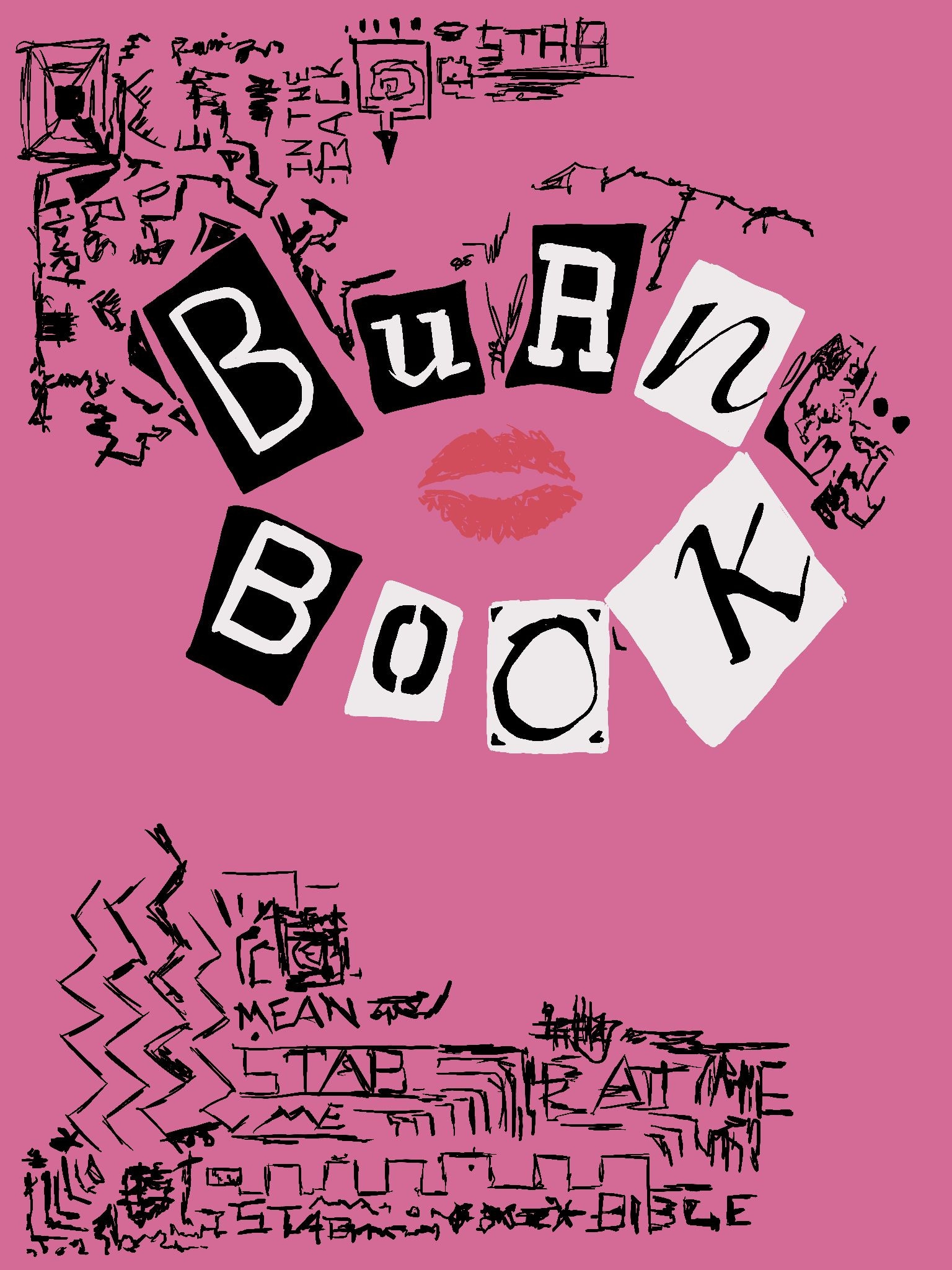 1540x2050 Burn book mean girls. Mean girls burn book, Storybook cosmetics, Mean girls, Phone