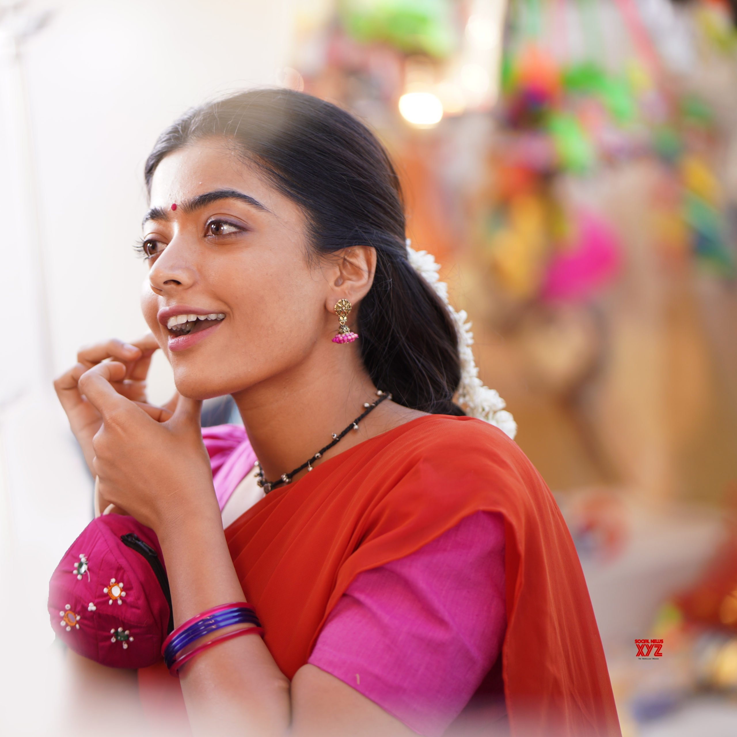 2560x2560 Actress Rashmika Mandanna HD Still From Pushpa Movie News XYZ, Phone