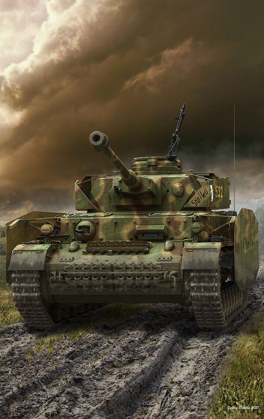 870x1370 Panzerkampfwagen IV Ausf G box art, Phone