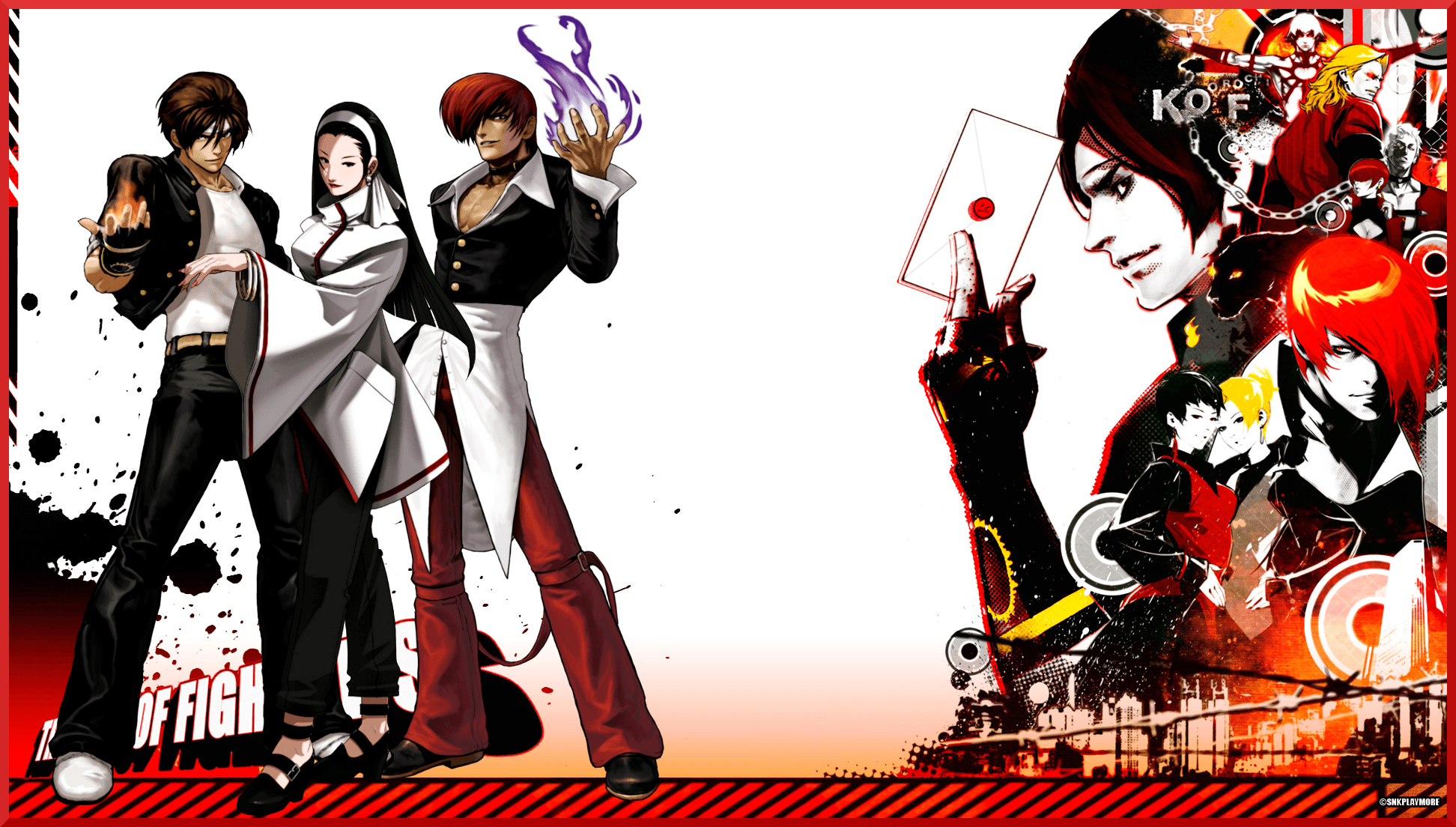 1950x1110 Wallpaper On Iori Yagami Clan2013, Desktop