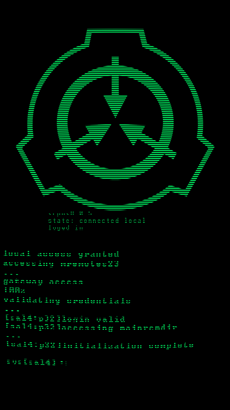 750x1340 Lock Screen Scp Phone Wallpaper & Background Download, Phone