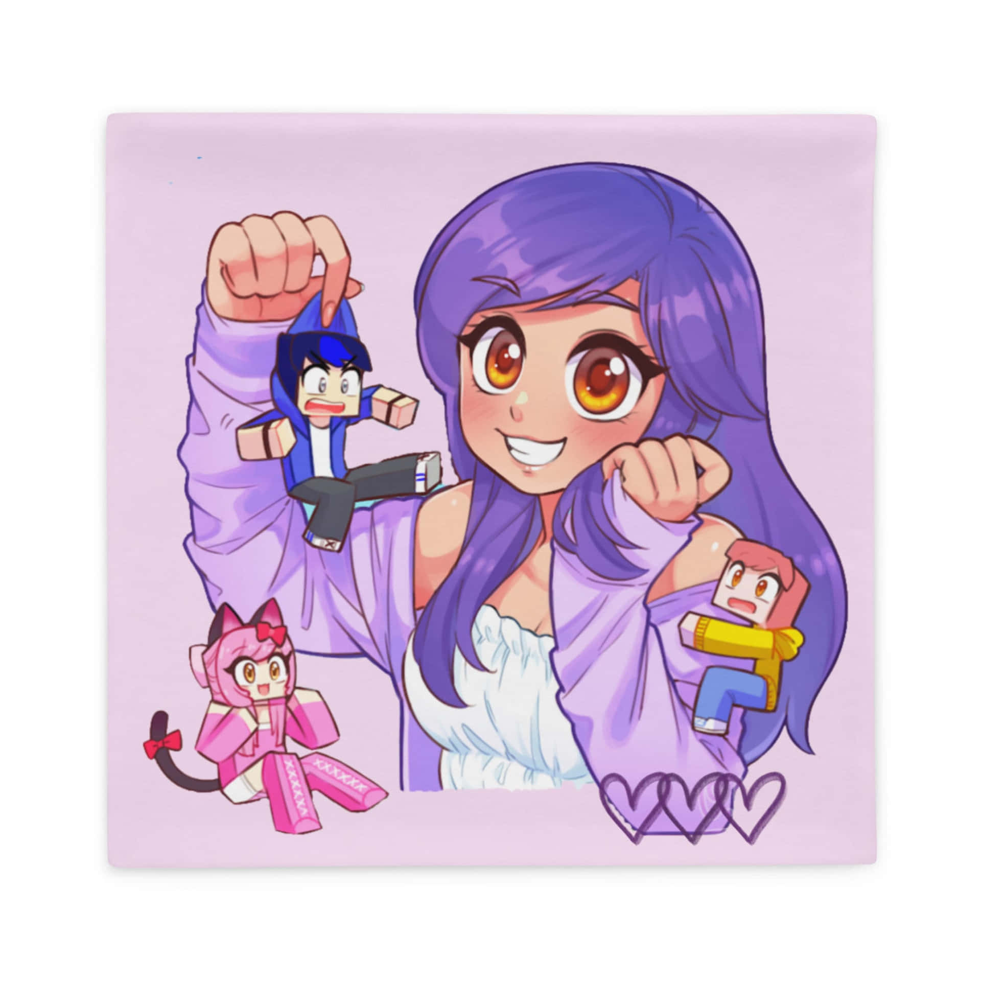 1920x1920 Download Aphmau in her magical Anime world!, Phone