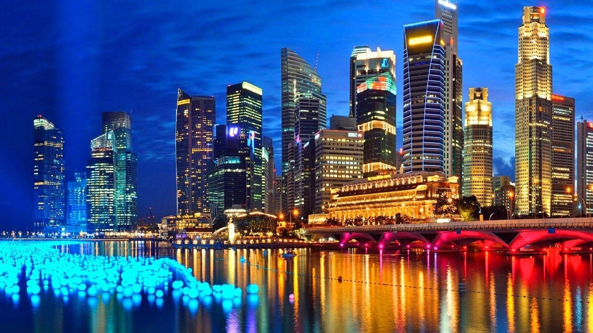 1920x1080 Singapore the city of lions HD Wallpaper Free Download, Desktop