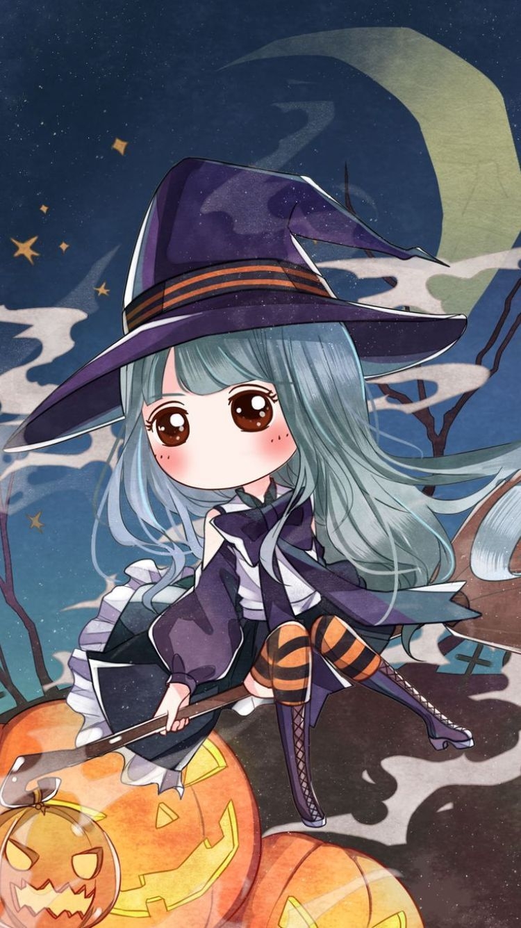 750x1340 Halloween Anime Pfp Wallpaper, Phone