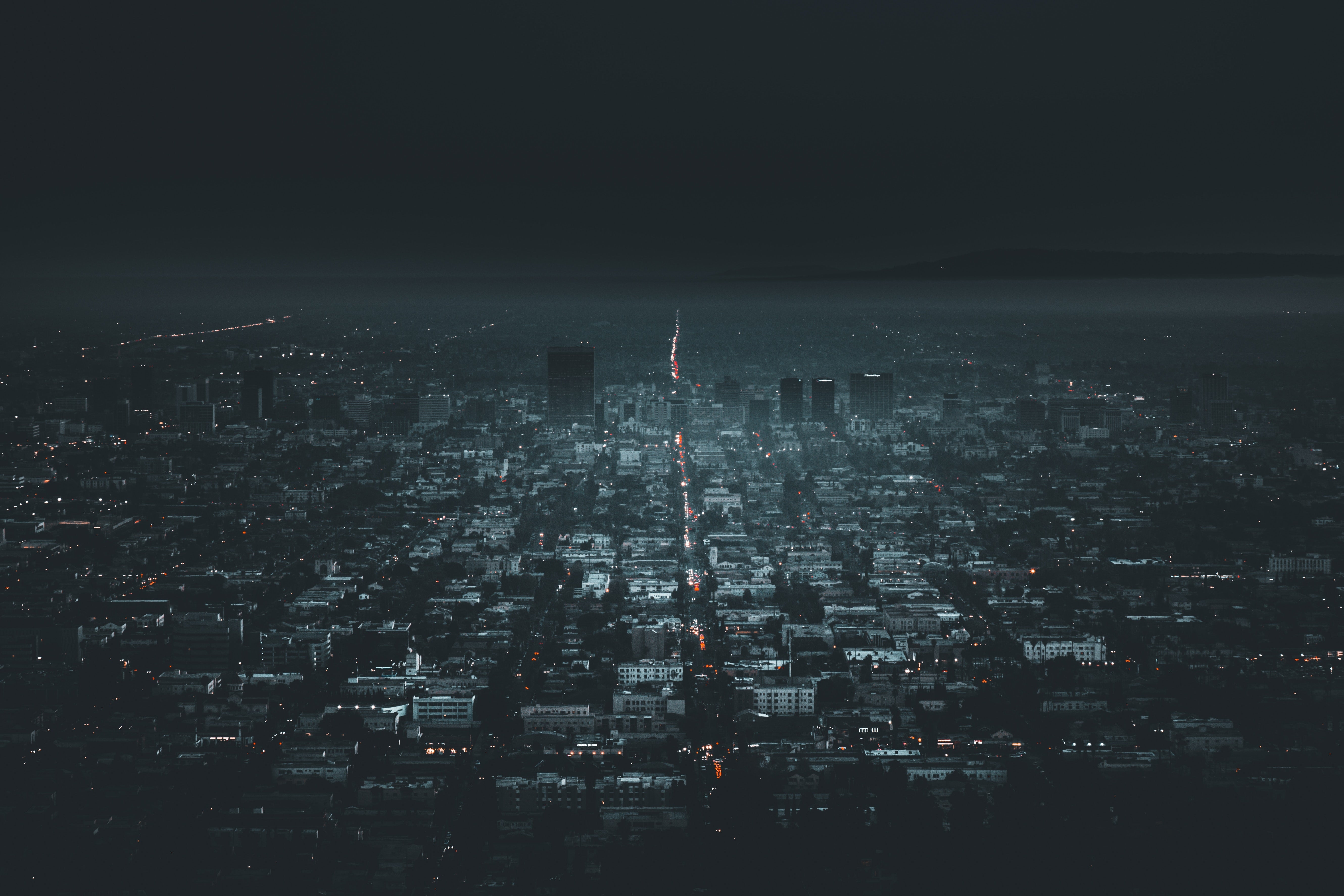 5320x3550 Darkness in Los Angeles 4K wallpaper, Desktop