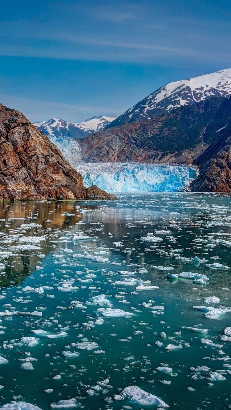 750x1340 Glacier Bay National Park, Alaska, Phone